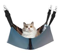 GaxfjRu Paris Eiffel Tower Adjustable Cat Bed Hammock Perch For Window, Cozy Velvet Pet Sleeper And Lounge For Kittens