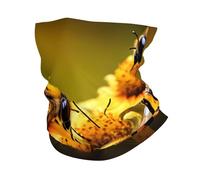 GaxfjRu Rural Honey Bees flowers print Cooling Multi Use Neck Gaiter Men's and Women's Summer Face Mask for Working, Running Sports