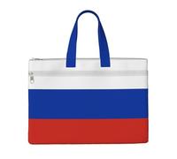 GaxfjRu Russian flag print Tote Bag Canvas Laptop Bag for Women Casual Work Bags for Travel, Office, College