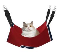GaxfjRu Tennessee Flag Adjustable Cat Bed Hammock Perch For Window, Cozy Velvet Pet Sleeper And Lounge For Kittens