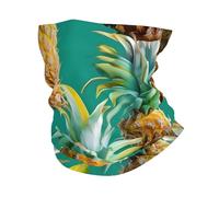 GaxfjRu Tropical Pineapple Hawaiian print Cooling Multi Use Neck Gaiter Men's and Women's Summer Face Mask for Working, Running Sports