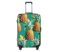 GaxfjRu Tropical Pineapple Hawaiian Print Suitcase Cover Protector Travel Luggage Cover Suitcase Washable Baggage Covers Anti-Scratch