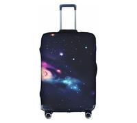 GaxfjRu Universe Galaxy Space Printed Suitcase Skin, Durable Baggage Wrap, High Elasticity Travel Sleeve, for Suitcase Safety