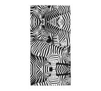 GaxfjRu Zebra Print Bathroom Hand Towels Home Soft Highly Absorbent Hand Towels for Bath Gym and Spa