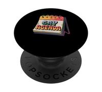 Gay Agenda Weekly Pride Humor Design PopSockets Adhesive PopGrip