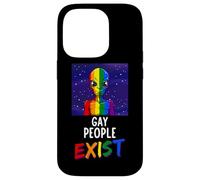 Gay Alien LGBTQ Gay People Exist Alien Gay Case for iPhone 14 Pro