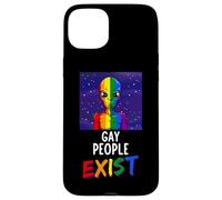 Gay Alien LGBTQ Gay People Exist Alien Gay Case for iPhone 15 Plus
