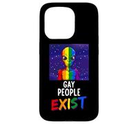 Gay Alien LGBTQ Gay People Exist Alien Gay Case for iPhone 15 Pro