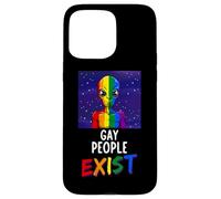 Gay Alien LGBTQ Gay People Exist Alien Gay Case for iPhone 15 Pro Max