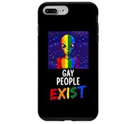 Gay Alien LGBTQ Gay People Exist Alien Gay Case for iPhone 7 Plus/8 Plus