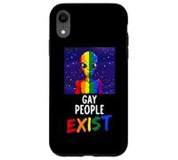 Gay Alien LGBTQ Gay People Exist Alien Gay Case for iPhone XR