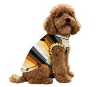 Gay Bear Flag Cute Dog Shirts Summer Ice Silk Tank Top