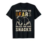 Gay Bear Pride Don't Feed Bears Funny Bear Flag T-Shirt