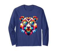Gay Bear Pride LGBTQ Rainbow Flag Gay Pride Men Women Long Sleeve T-Shirt