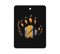 Gay Bear Proud Paw Car Air Freshener Hanging Car Incense Chip Diffuser Scented Decor for Car Interior Accessories Black-style