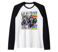 Gay By Chance Alpha By Choice Alpha Wolf LGBT Sigma Graphic Raglan Baseball Tee