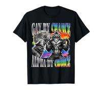 Gay By Chance Alpha By Choice Alpha Wolf LGBT Sigma Graphic T-Shirt