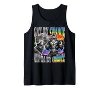Gay By Chance Alpha By Choice Alpha Wolf LGBT Sigma Graphic Tank Top