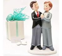Gay Couples Resin Gay Couples for Men - Wedding Favours, Civil Unions, Cake Toppers (Kit 1 PC+Pack)