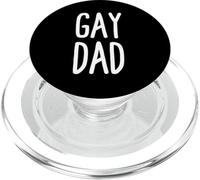 GAY DAD Proud of my Gay Fathers Day Gay Dad PopSockets PopGrip for MagSafe