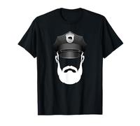 Gay Daddy Leather Gay Harness - Bear Bearded Gay Pride T-Shirt