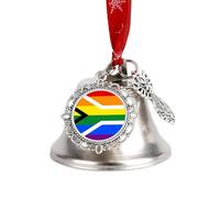 Gay Flag of South Africa LGBT Christmas Decoration Bell Ornament Xmas Tree Charms Home Decor