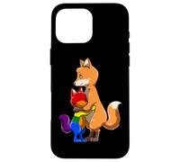 Gay Kid And LGBTQ Fox Mama Rainbow Pride Love Case for iPhone 16 Pro Max