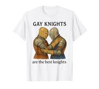 Gay Knights Are The Best Knights Medieval LGBT Romance Pride T-Shirt