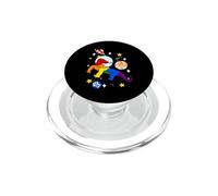 Gay Komodo Dragon In Space Gay Pride PopSockets PopGrip for MagSafe