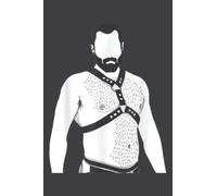 Gay Leather Gay Daddy Man Bear Kink Fetish Bdsm Gay Beard W: Daily Planner - Undated Daily Planner for Staying on Track (6" x9")