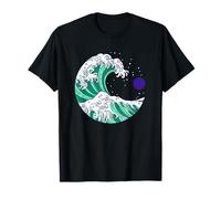 Gay Male Pride, Vincian Japanese Wave, Subtle LGBTQ mlm Gift T-Shirt