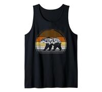 Gay Men, Bear Community, Gay Bear Tank Top, Men, Black, X-Large