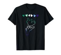 Gay Men MLM Pride Hand Holding Tulip Flower MLM Flag T-Shirt