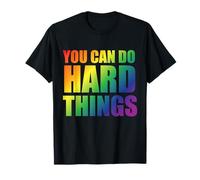 Gay Motivation: Rainbow Pride Party Lesbian Queer CSD LGBTQ+ T-Shirt