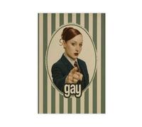 Gay Pointer Funny Queer Canvas Poster Bedroom Decor Landscape Office Room Decor Gift 24x36inch(60x90cm)