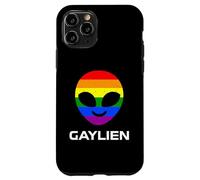 Gay Pride Alien Face Funny Gaylien Case for iPhone 11 Pro