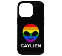 Gay Pride Alien Face Funny Gaylien Case for iPhone 13 Pro