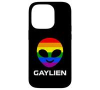 Gay Pride Alien Face Funny Gaylien Case for iPhone 14 Pro