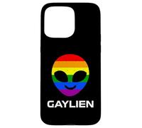 Gay Pride Alien Face Funny Gaylien Case for iPhone 15 Pro Max