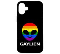 Gay Pride Alien Face Funny Gaylien Case for iPhone 16 Plus
