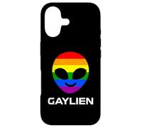 Gay Pride Alien Face Funny Gaylien Case for iPhone 17
