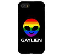 Gay Pride Alien Face Funny Gaylien Case for iPhone SE (2020) / 7/8