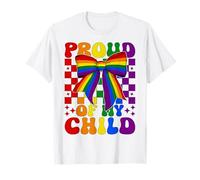 Gay Pride Flag LGBTQ Mom Mother's Day Proud of My Child T-Shirt