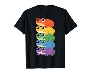 Gay Pride Frogs Portland Oregon Ally LGBT Rainbow Frog T-Shirt