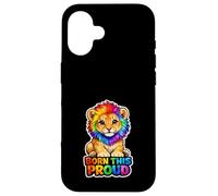 Gay Pride Lion LGBTQ Rainbow Lion Queer Pride Equality Case for iPhone 16