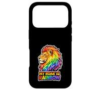 Gay Pride Lion LGBTQ Rainbow Lion Queer Pride Equality Case for iPhone 17 Pro