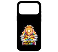 Gay Pride Lion LGBTQ Rainbow Lion Queer Pride Equality Case for iPhone 17 Pro Max