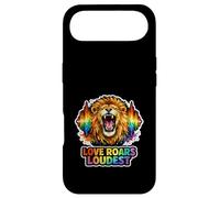 Gay Pride Lion LGBTQ Rainbow Lion Queer Pride Equality Case for iPhone Air