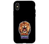 Gay Pride Lion LGBTQ Rainbow Lion Queer Pride Equality Case for iPhone X/XS
