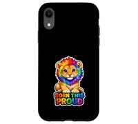 Gay Pride Lion LGBTQ Rainbow Lion Queer Pride Equality Case for iPhone XR